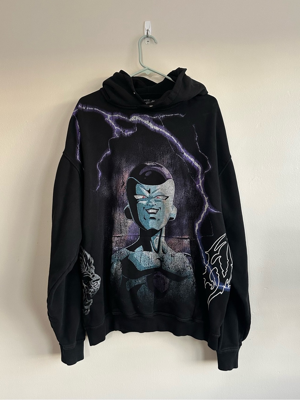 Darc Sport x Dragon Ball Z Frieza Energy Hoodie Size XL